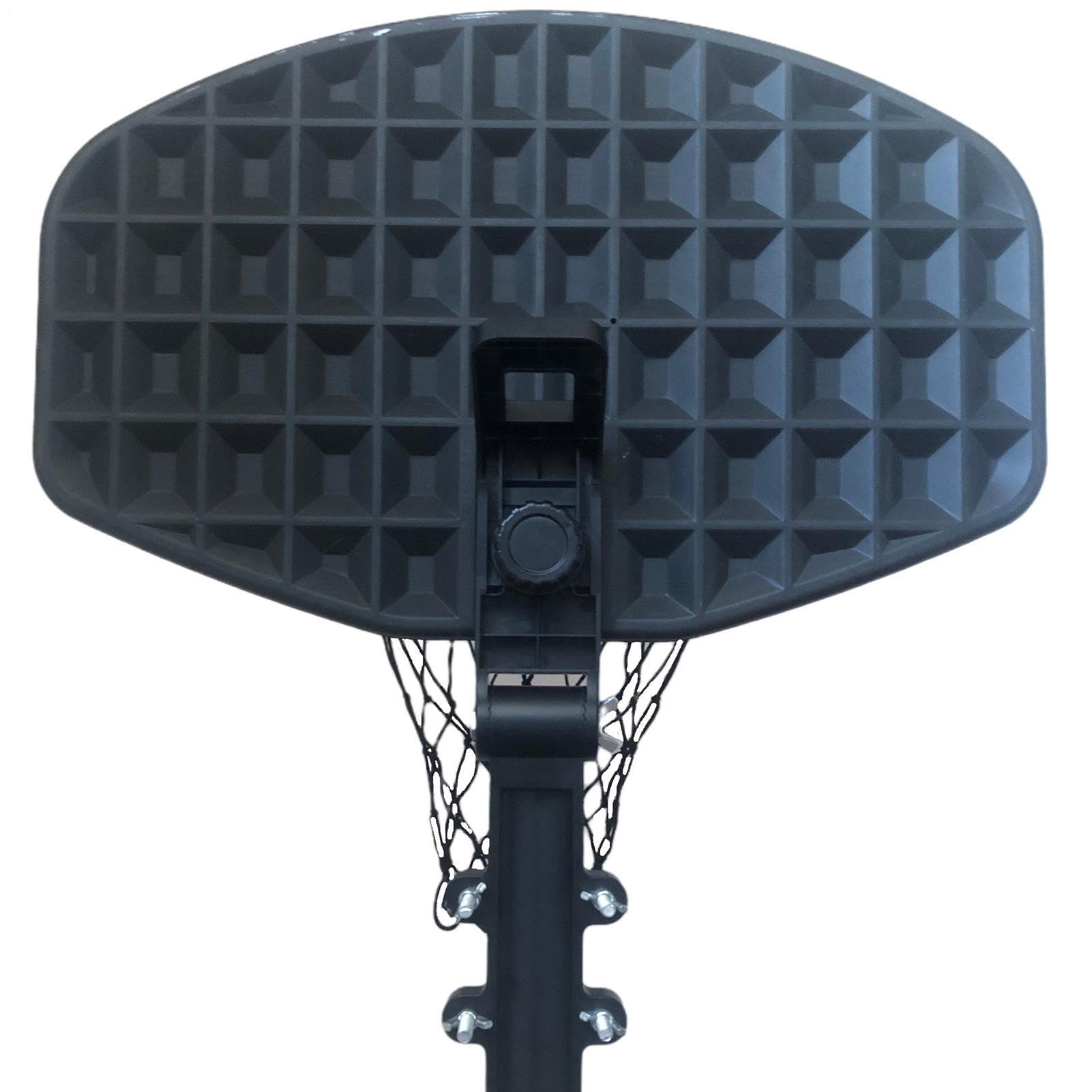 Basketball-Hoop Trampolin – robuster Goal-Springring für Kinder, kompaktes inneres Rückprallnetz | Dunk Outdoor Hoop für Springen, verstellbarer Basketballständer, Sportziel