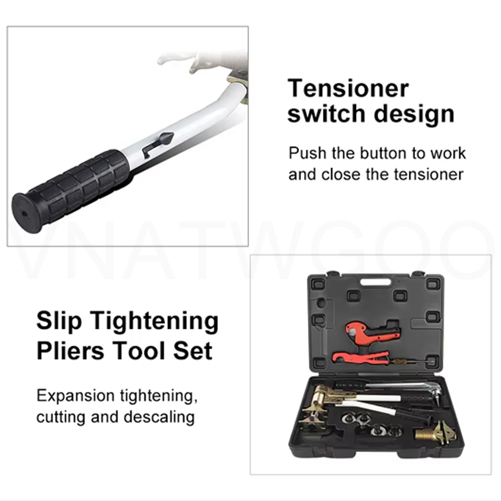 Kit De Herramientas Manuales De Abocardado De Tubos, Herramientas Industriales De Prensado Y Prensado De Tubos, para FontaneríA DoméStica
