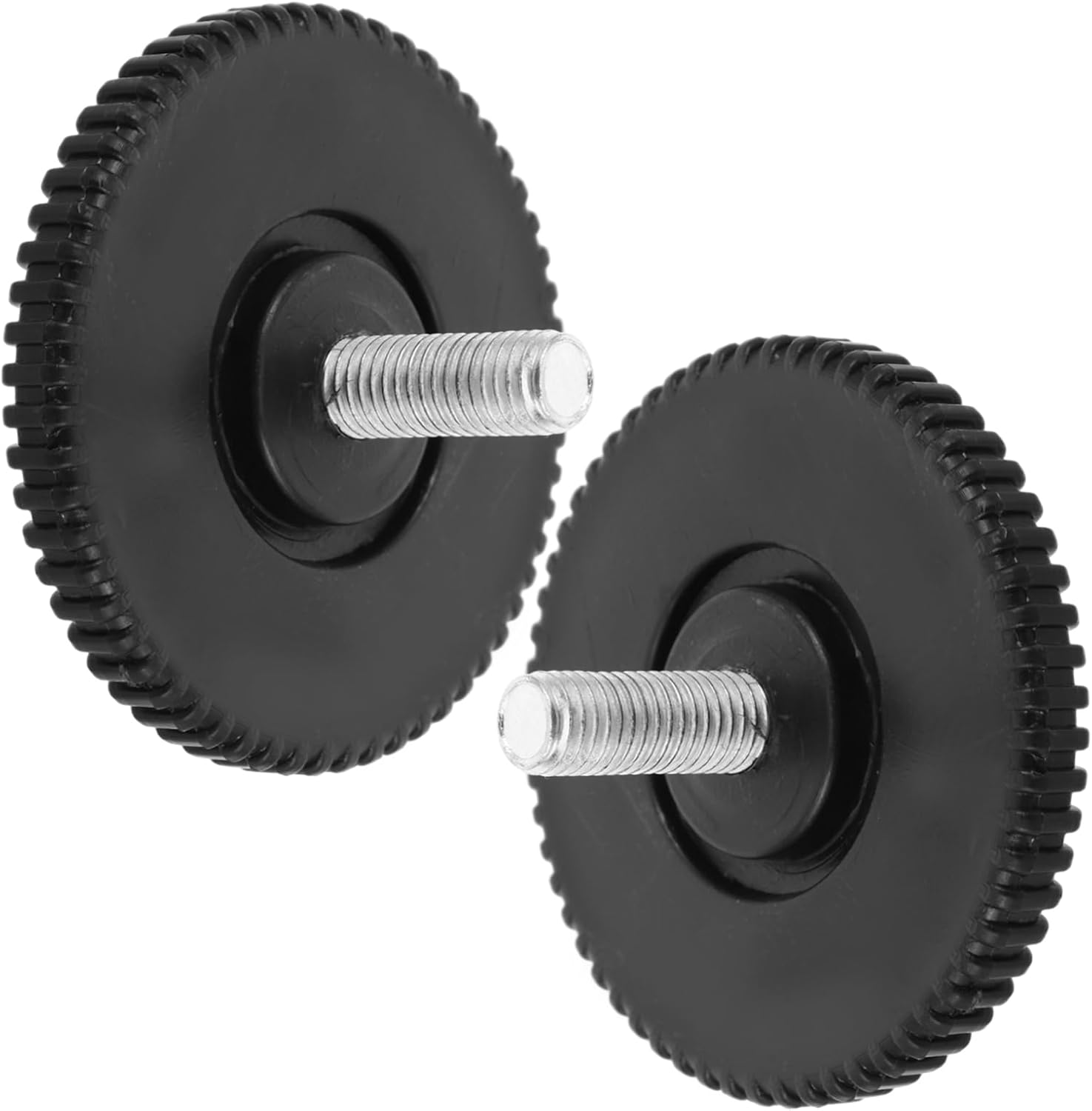 Gadpiparty 2pcs Heavy Duty Adjustable Treadmill Leveling Feet Slip Pads for Exercise Equipment Furniture Noise Reduction Vibration Damping Mat for Home Gym Fitness