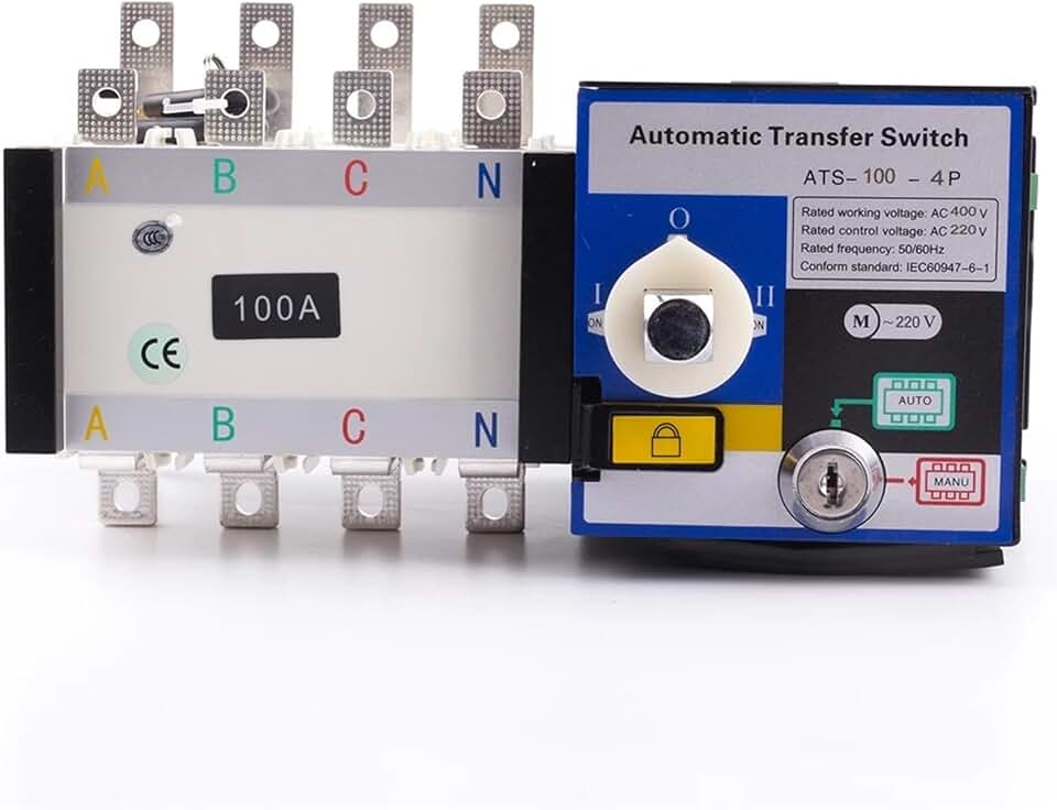 4P 100A 125A 250A 400A 800A 3200A 400V Universal Automatic Transfer Switch ATS Dual Power Transfer Switch AC Single Three Phase(3200A)