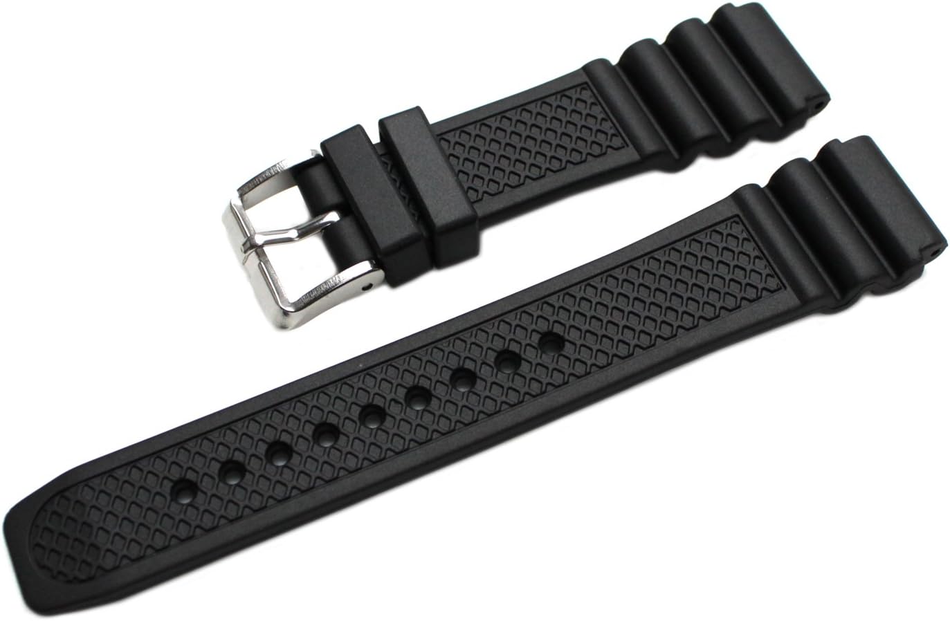 HDT Bonetto Cinturini Rubber Material Strap Model 303 [22mm]