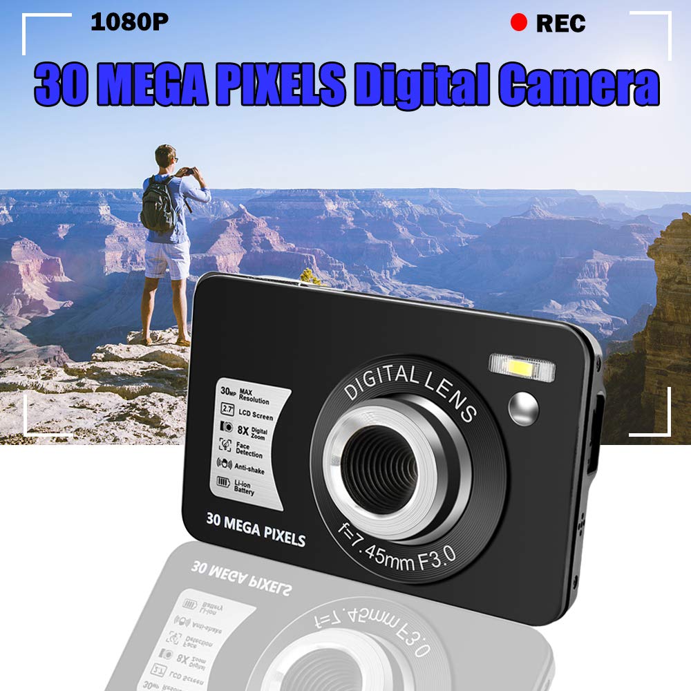 ⭐︎Toy⭐︎Digital 8mm Movie⭐︎camera Buy Digital Camera Compact Camera 30 MP Digital Cameras Mini