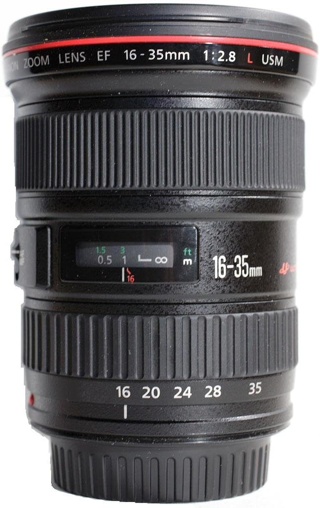 Canon EF WideAngle Zoom Lens 16 mm35 cm f/2.8 L USM