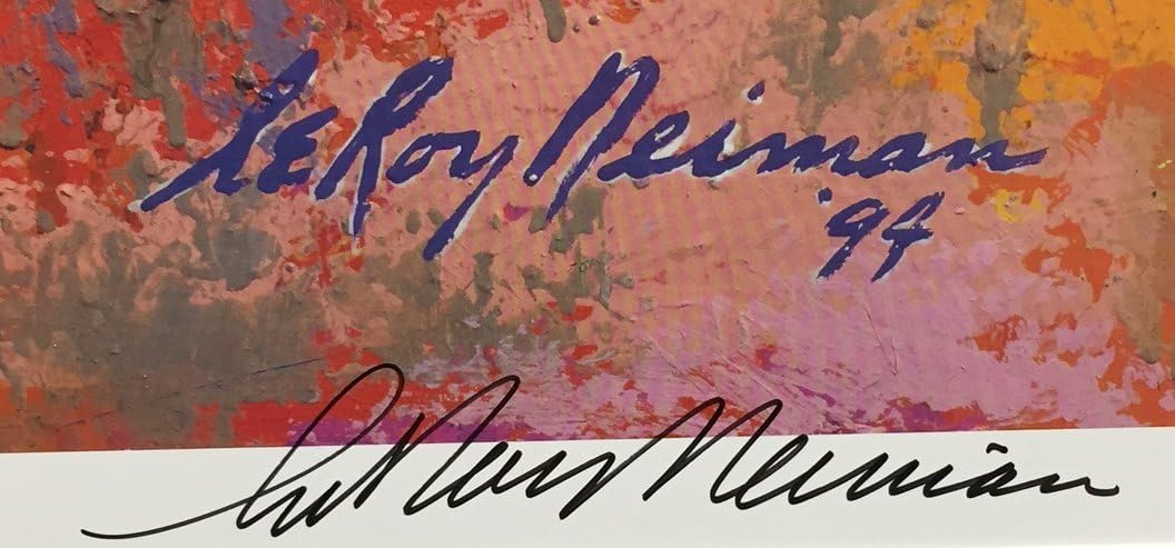 LEROY NEIMAN "Kentucky Racing Newly Custom Framed Hand Signed Lithograph Art