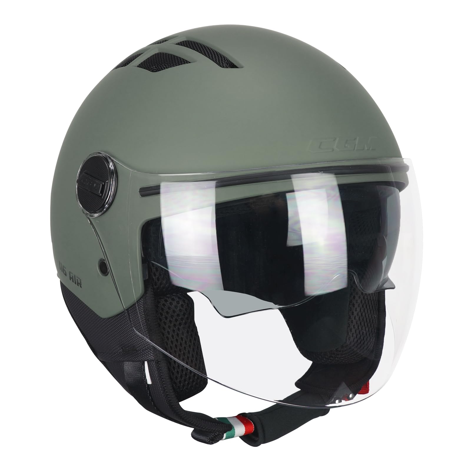 CGM 116A AIR MONO Verde opaco XXL Matte green