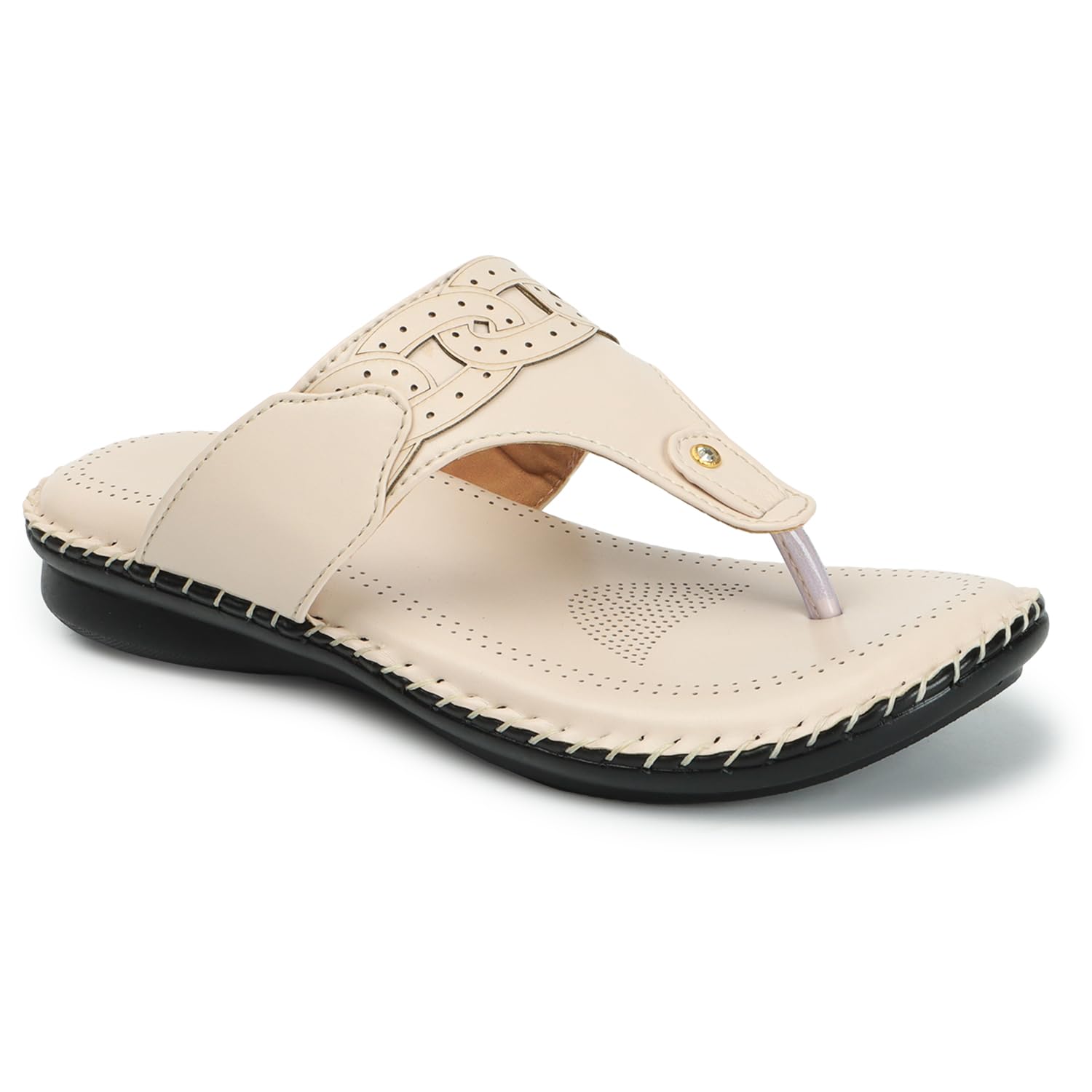 Slippers for Women Stylish with Extra Soft Footbed, Lightweight & Comfortable Slip-On Sandals-image-35