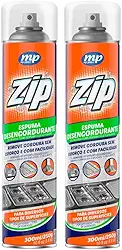 Kit 2 Espumas Desengordurantes ZIP 300ml - My Place | Limpeza Pesada de Fogões, Fornos, Microondas e Panelas