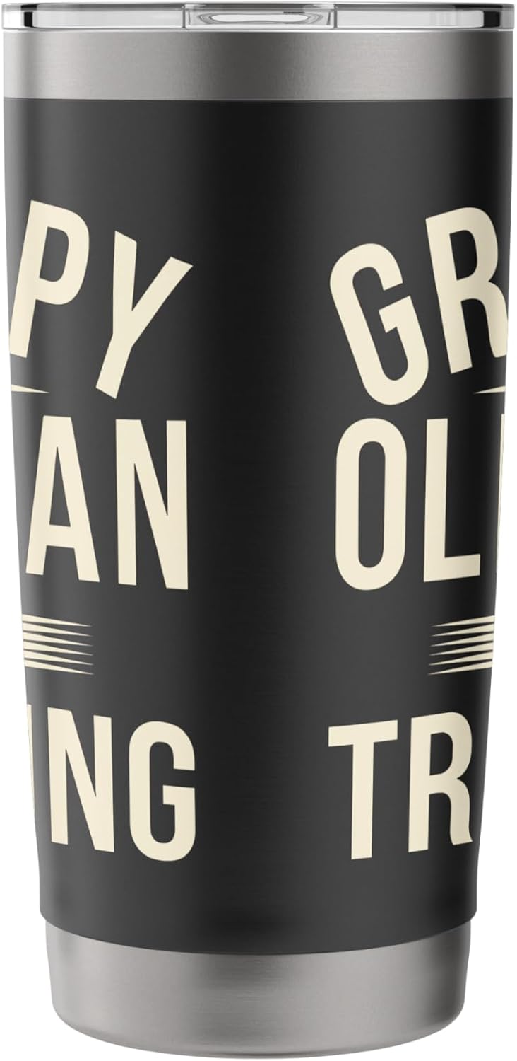 Grumpy Old Man Stainless Steel Insulated Tumbler - Image 4