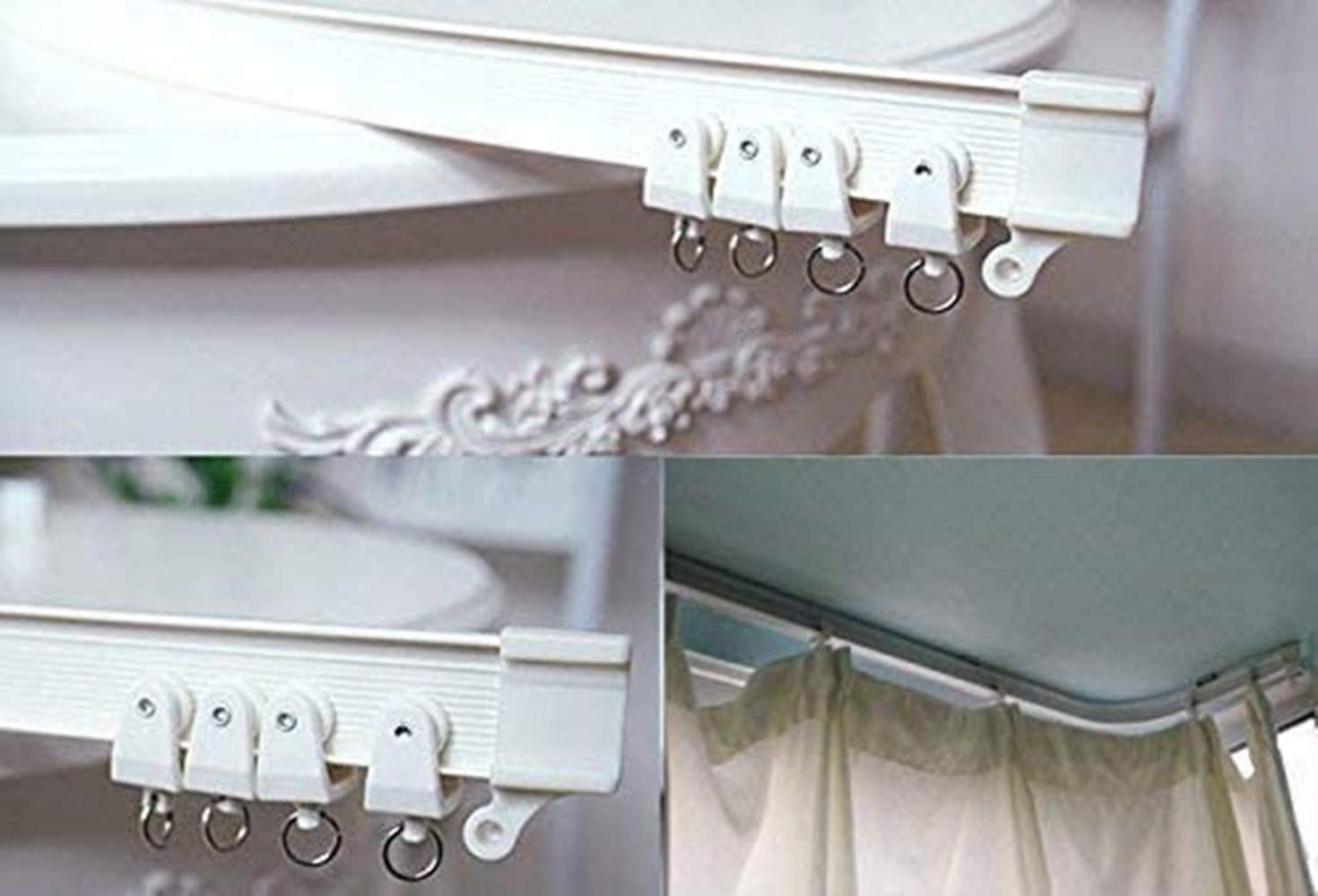 Ceiling Curtain Track Ceiling Track Ceiling Mount for Curtain Rail