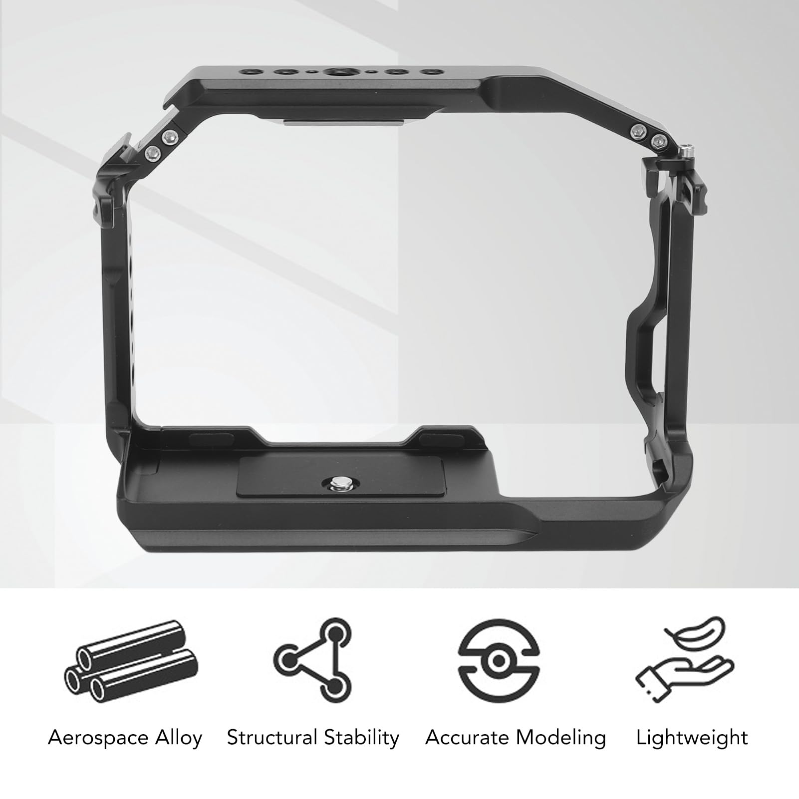 KIMISS Camera Cage Aluminium Legering Beschermende Frame met Koude