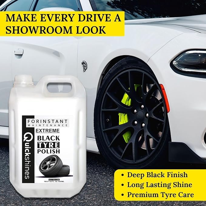 Image of Extreme Black Tyre Polish, Car Maintenance, 5 Litre, 1 Unit