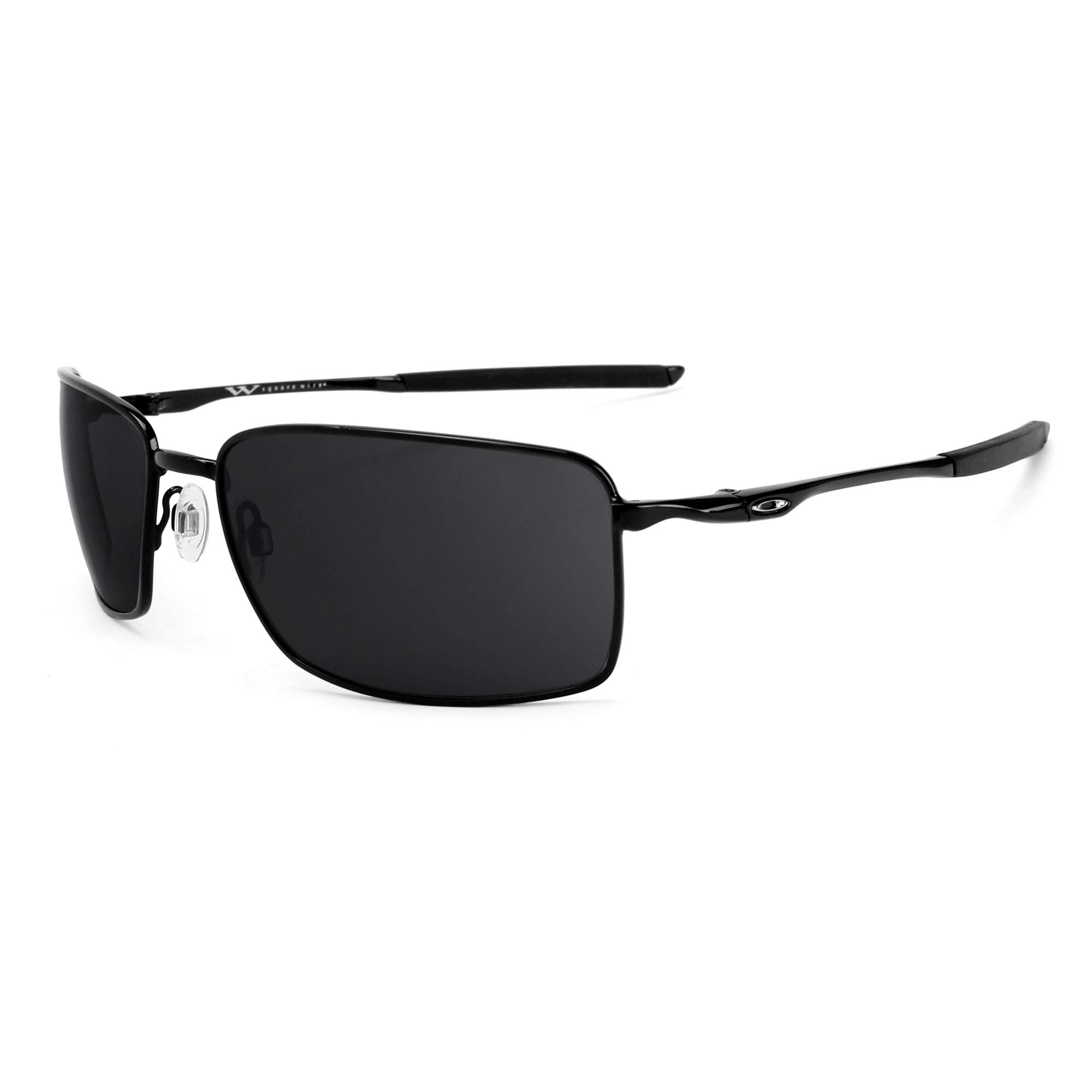Revant Replacement Lenses for Oakley Square Wire (2014) sunglasses, UV Protection, Anti-Scratch and Impact Resistant, Elite Polarized Midnight Sun Mirrored