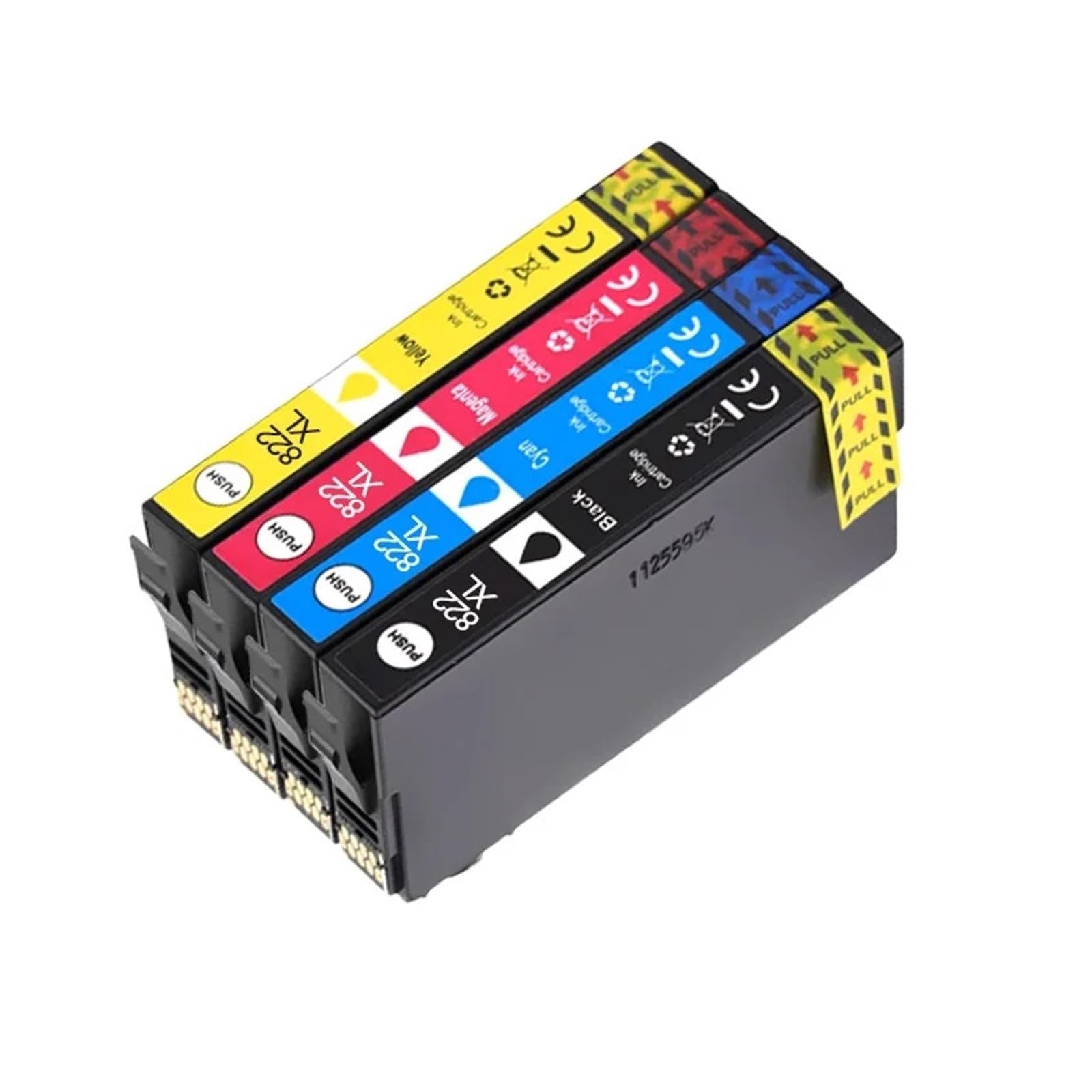 Parti Di Ricambio For Cartuccia D'inchiostro 4PCS 822XL, Compatibile For Epson 3820 4820 4830 4834 Set Combinato Stampante | Set cartucce d'inchiostro ad alta capacità T822XL(4pcs Magenta)
