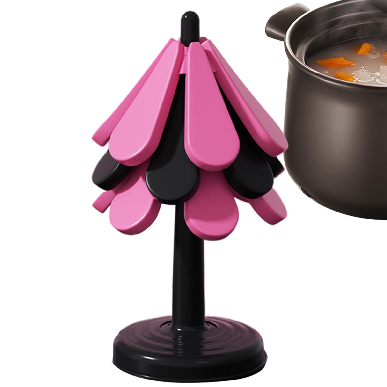 Dessous de verre arbre en bois premium et tapis de table élégant