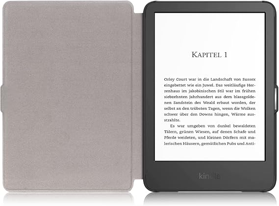 Case for 6 Kindle Paperwhite (7th/6th/5th Gen - 2015/2013/2012 Released Model: DP75SDI or EY21) PU Leather Case Paperwhite Cover