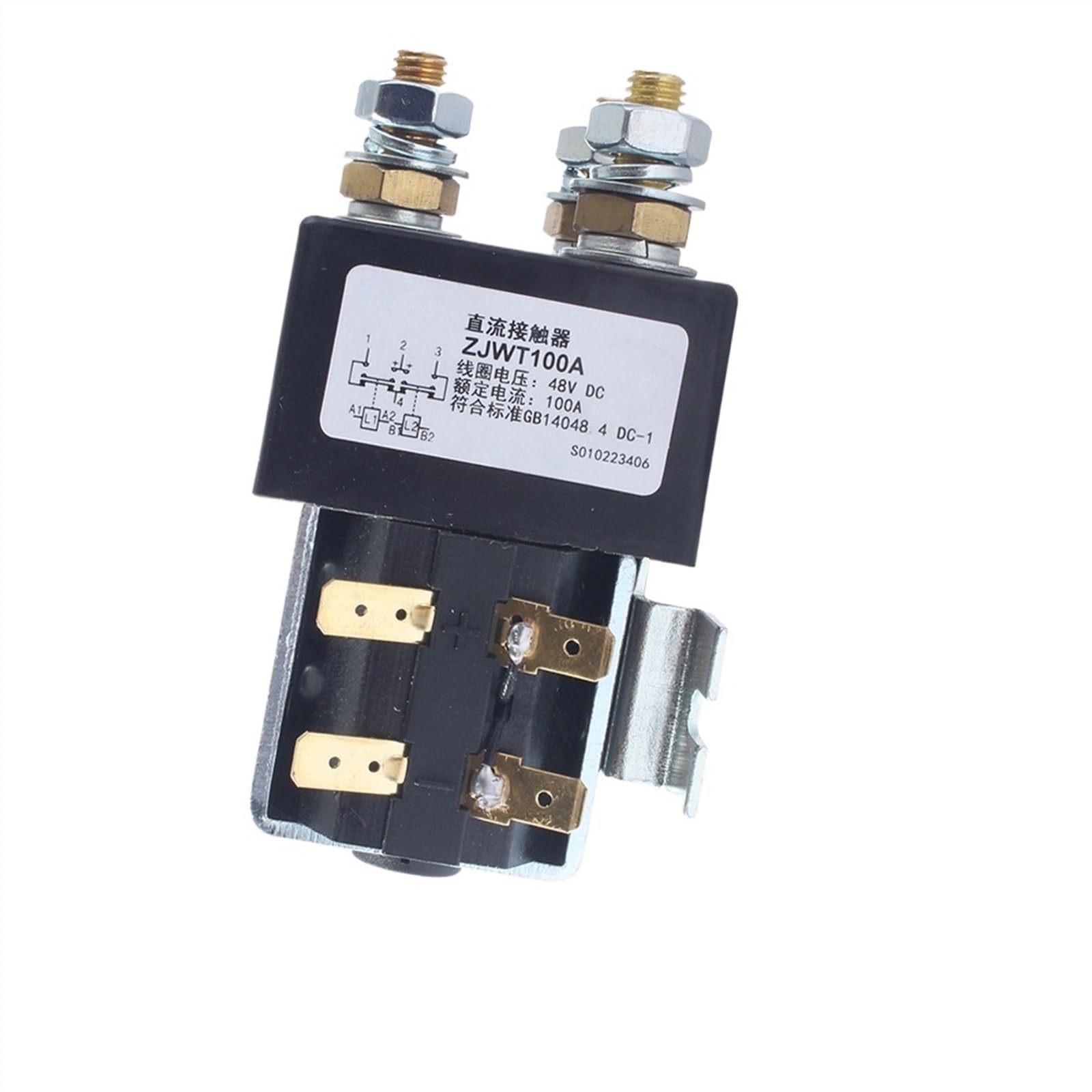 RCGKNNMUZ DC88 2NO+2NC 12V 24V 36V 48V 60V 72V DC Contactor ZJWT100A(36v)