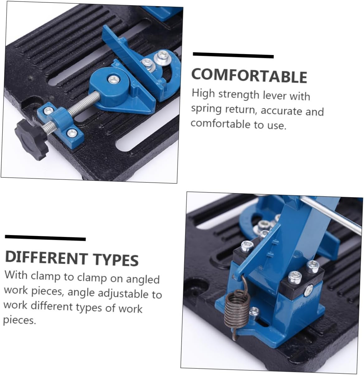 VICASKY Angle Bracket Angle Holding Bracket Cutting Machine Base Craftsman Grinder Tool Stand