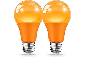 Orange LED Lights for Halloween and Indoor Party Ambiance