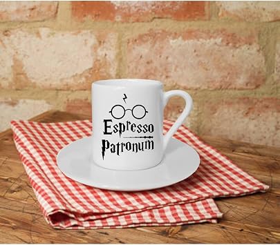 HobiShop1881 Espresso Patronum Bask l  Beyaz T rk Kahvesi Fincan  No Color