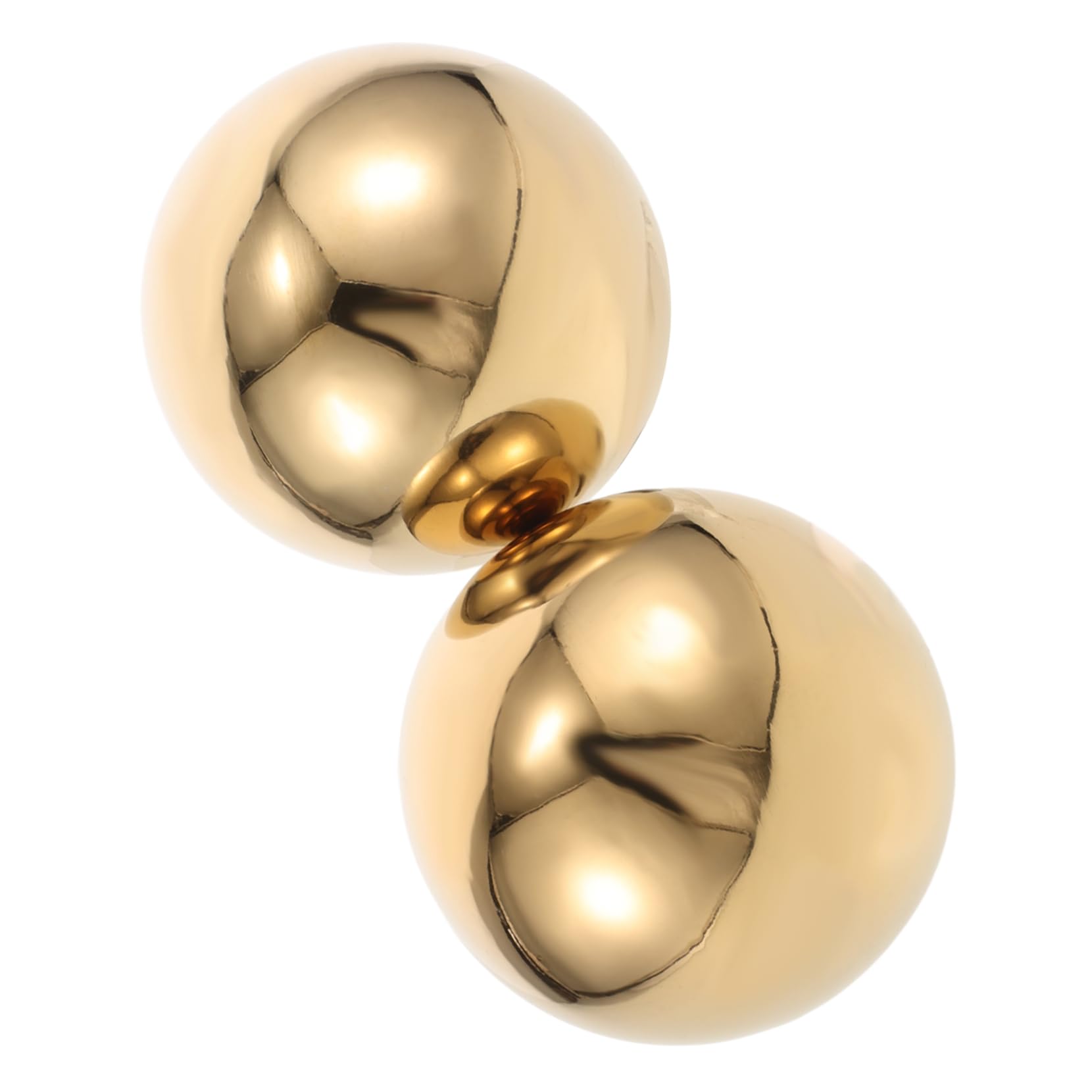 Yardenfun Unique Present 304 Stainless Steel Hollow Balls Mirror Polished Garden Spheres Reflective Sphere for Photography