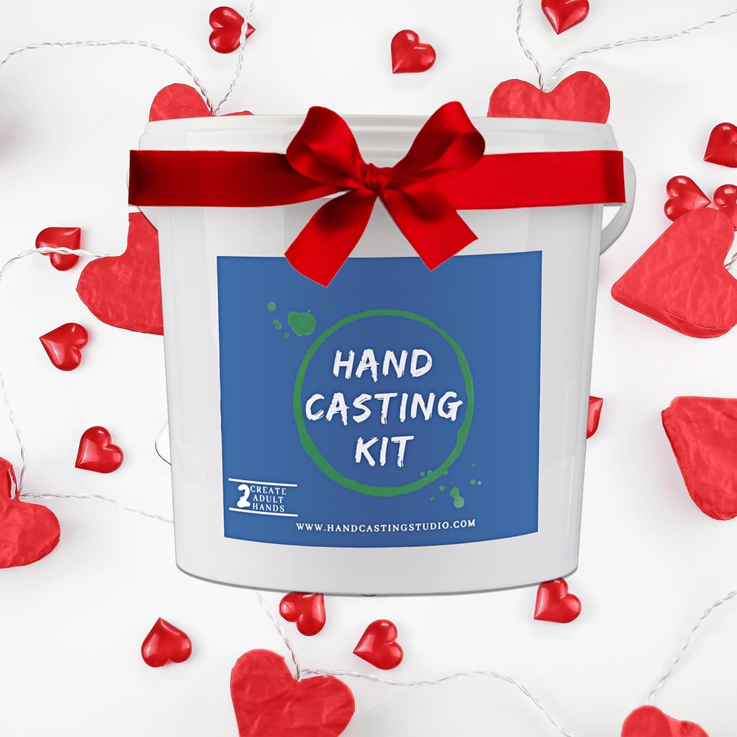 Kit di stampaggio in gesso per le mani, per coppie e attività di vacanza, per adulti, bambini, matrimoni, amici