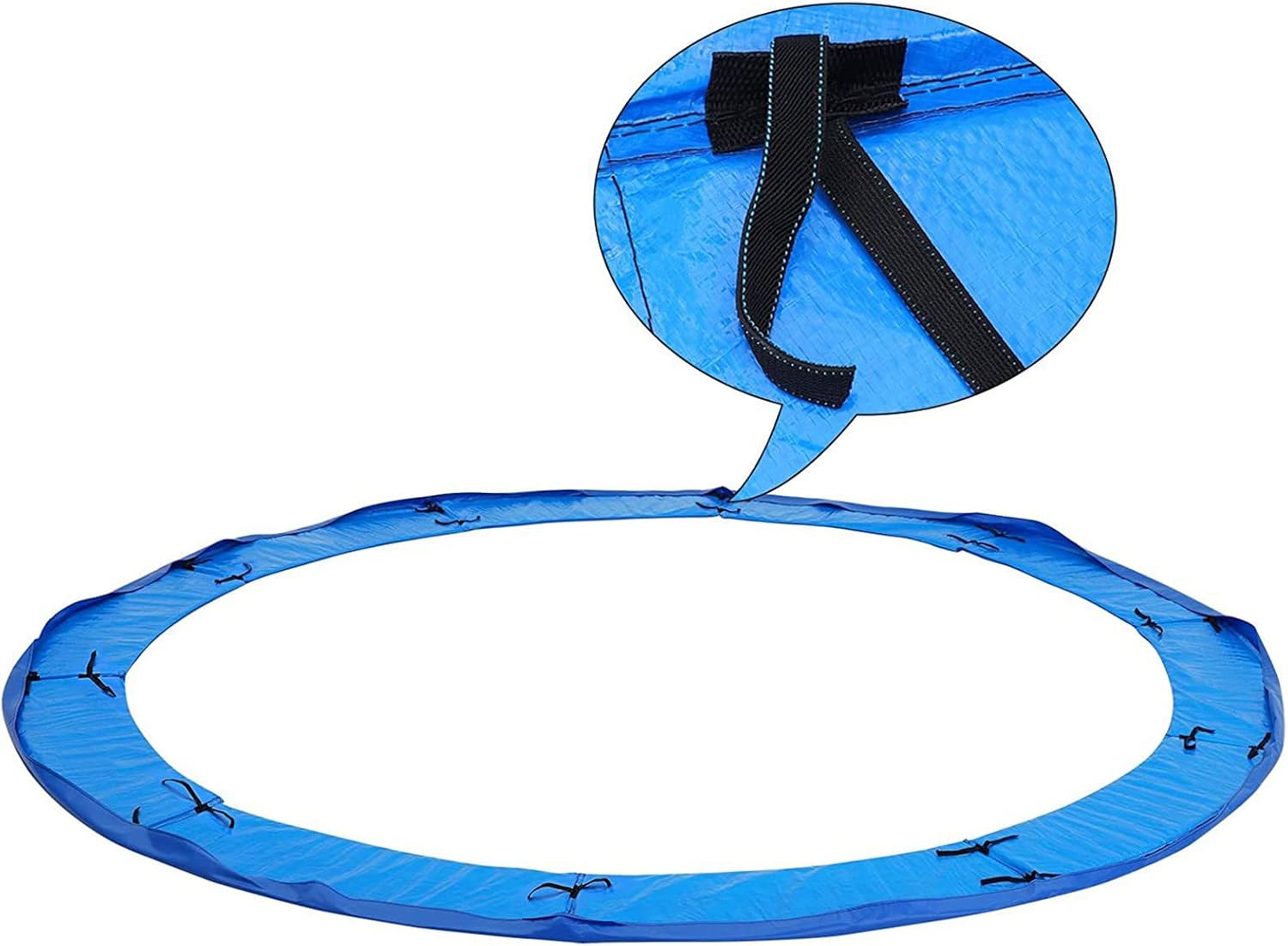 Trampoline Surround Pad Outdoor Trampoline Safety Mat, Round Spring Waterproof Protection Cover Pad for Kids Adult/Garden Workout Protection
