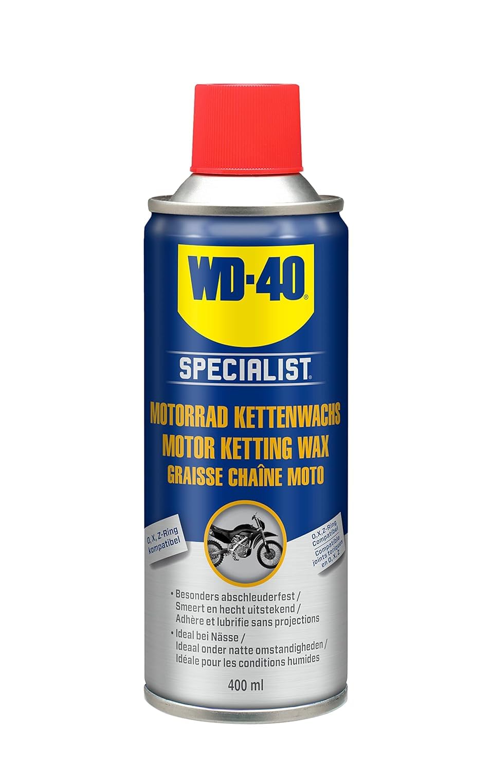 WD-40 Specialist Motorrad Kettenwachs 6x400ml, Motorradpflege