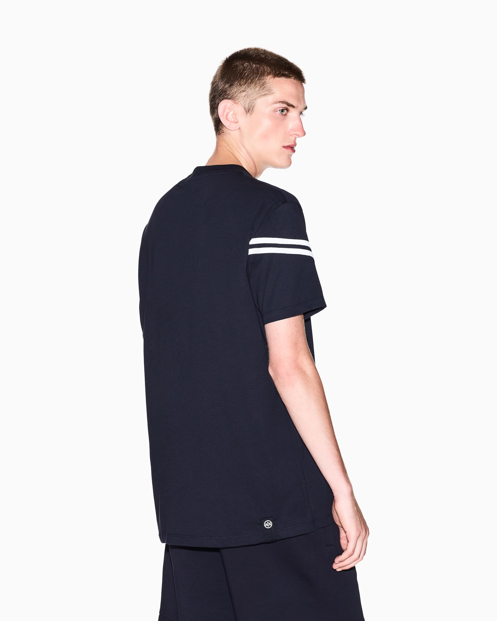 Armani Exchange Arm Band Text Logo Tee T-Shirt Uomo