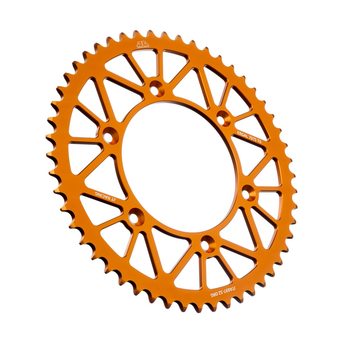 JT Sprockets JTA897.52ORG 52 Tooth Orange Racelite Anodized