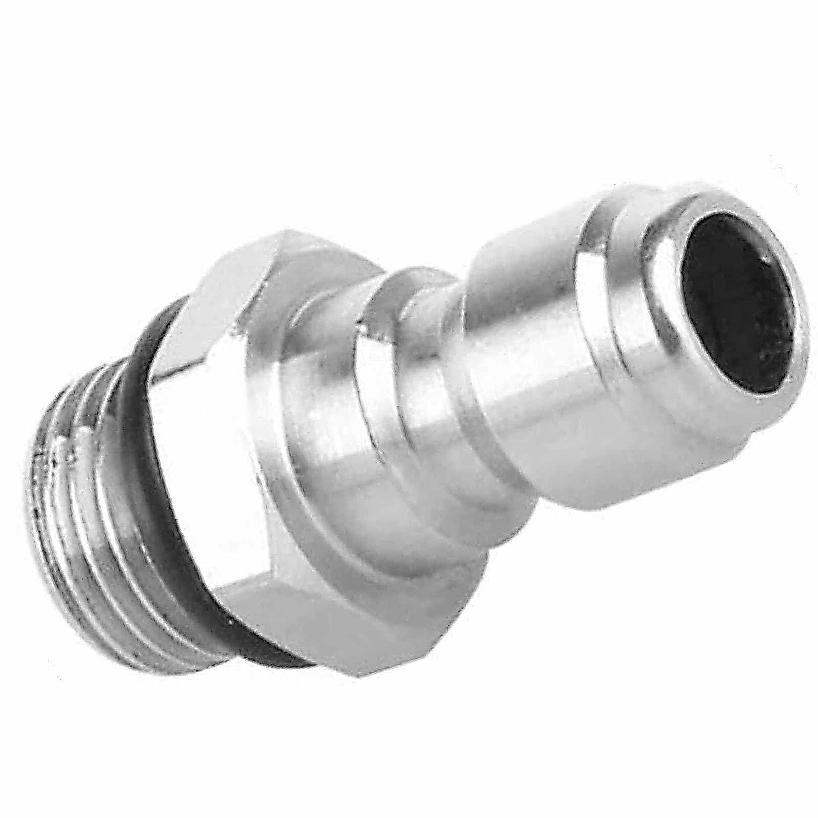1/4'' Quick Release Connector, 14mm Male Thread to 1/4 inch Quick Release Adapter Pressure Washer Sprayer Snow Foam Lance Bottle Connecting Parts Stainless Steel Coupler