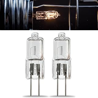 2 Pcs 20W 12V for Dacor Halogen Light Bulbs for Range, Electric Oven&Wall Oven with G4 Bi-Pin Base- for 106660