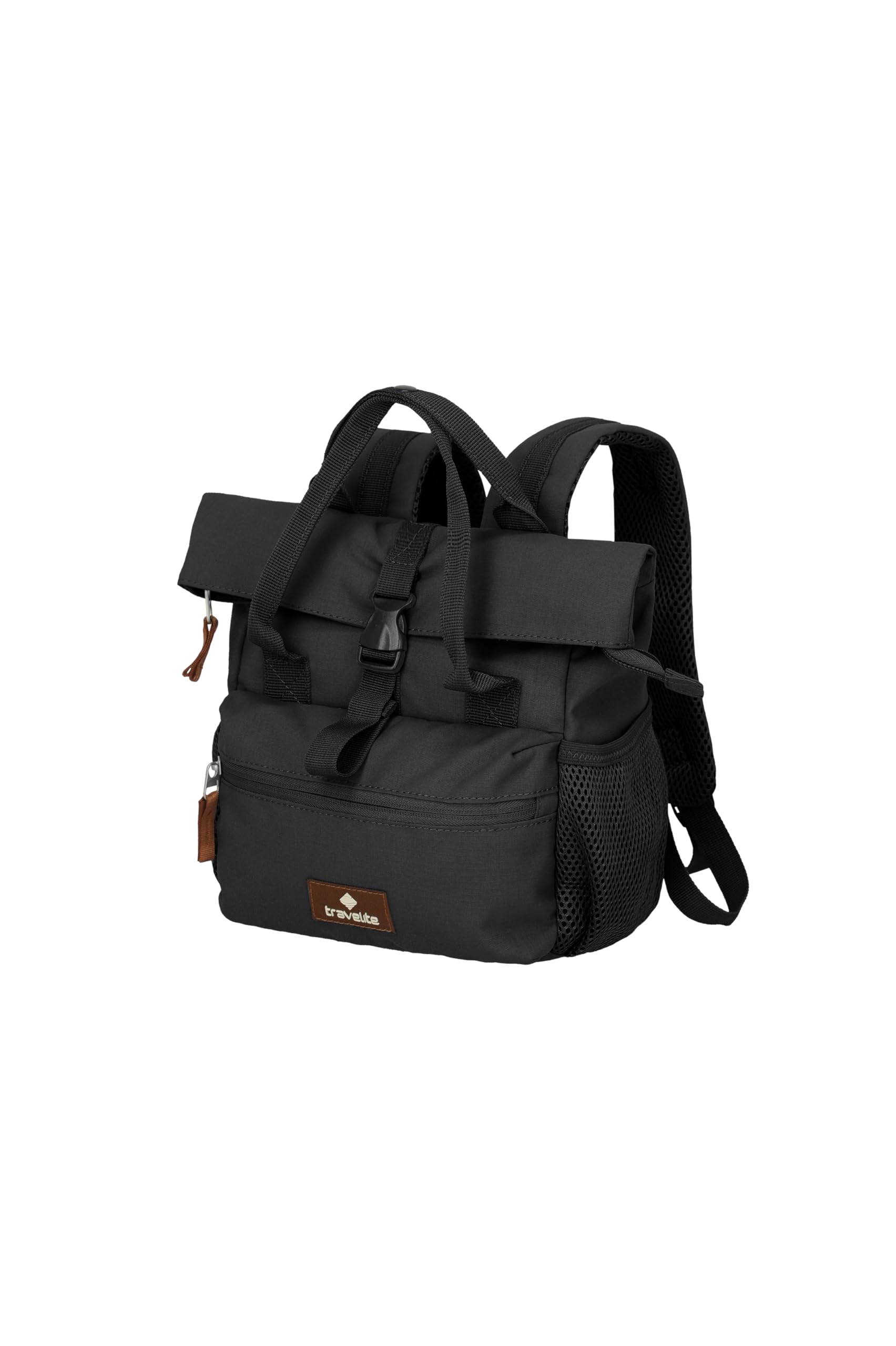 Travelite Basics Mini Rollup Backpack, 7 L, 20 x 27 x 10 cm, 0.20 kg, Many Compartments - City, Leisure & Daypack for Men and Women
