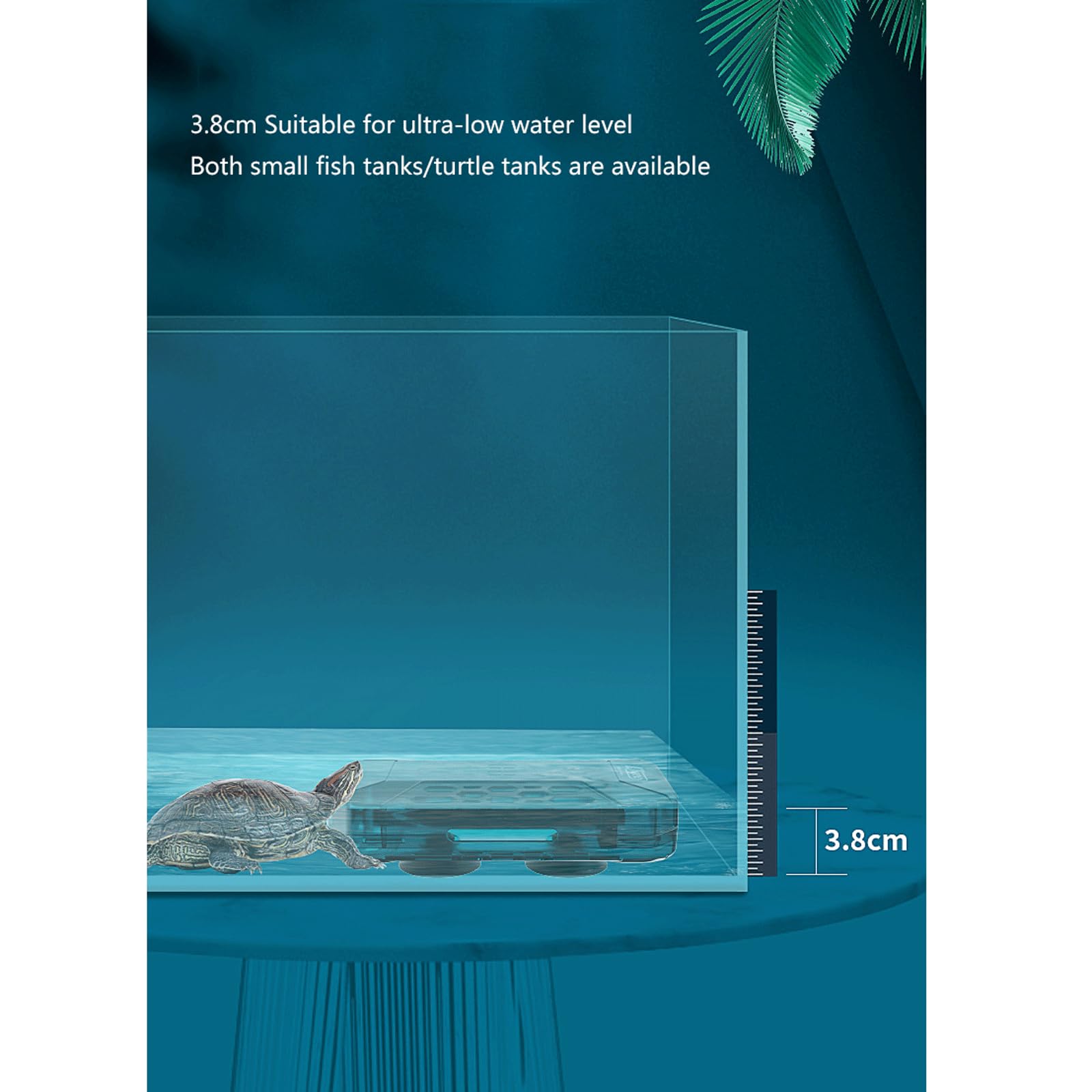 Riscaldatore per Acquario Termostato Automatico Antideflagrante Asta riscaldante per Basso Livello dell'Acqua, Telecomando, 25 W (Telecomando 100 W)