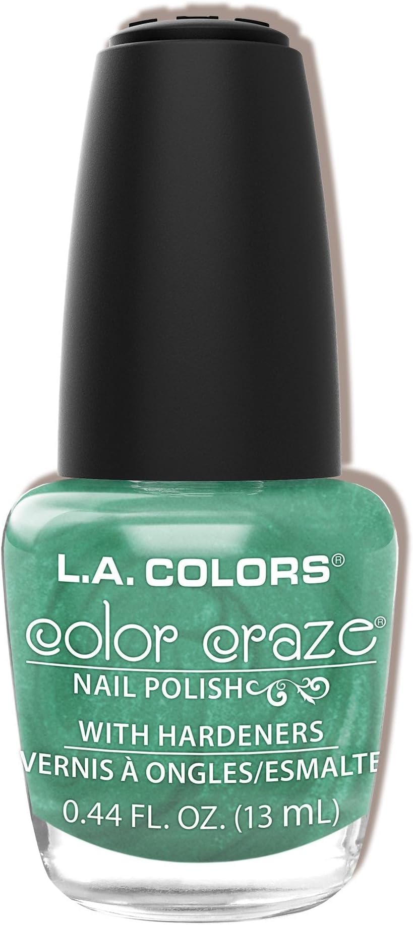 L.A. COLORS Color Craze Nail Polish, Peppy CNP631