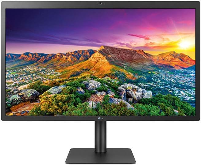 LG 27 inch UltraFine 5K (5120 x 2880) Monitor, IPS Display with macOS Compatibility, DCI-P3 99% Color Gamut, Thunderbolt 3 Port, Black - 27MD5KL-B