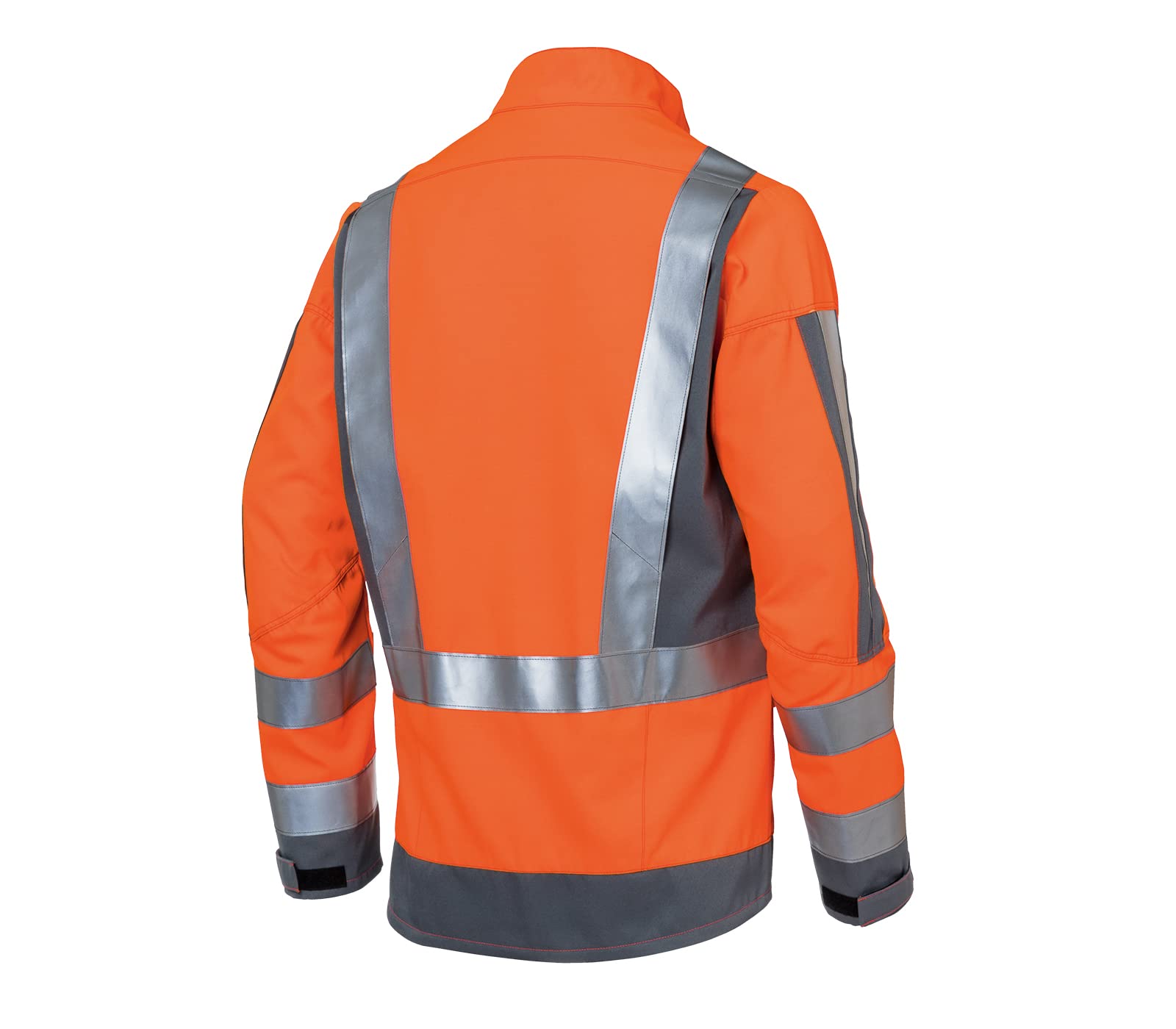 KÜBLER PROTECTIQ HIGH VIS Jacke ARC2 PSA 3 – Schutzjacke mit Reflexstreifen, Lichtbogenklasse ARC2, ergonomischer Schnitt