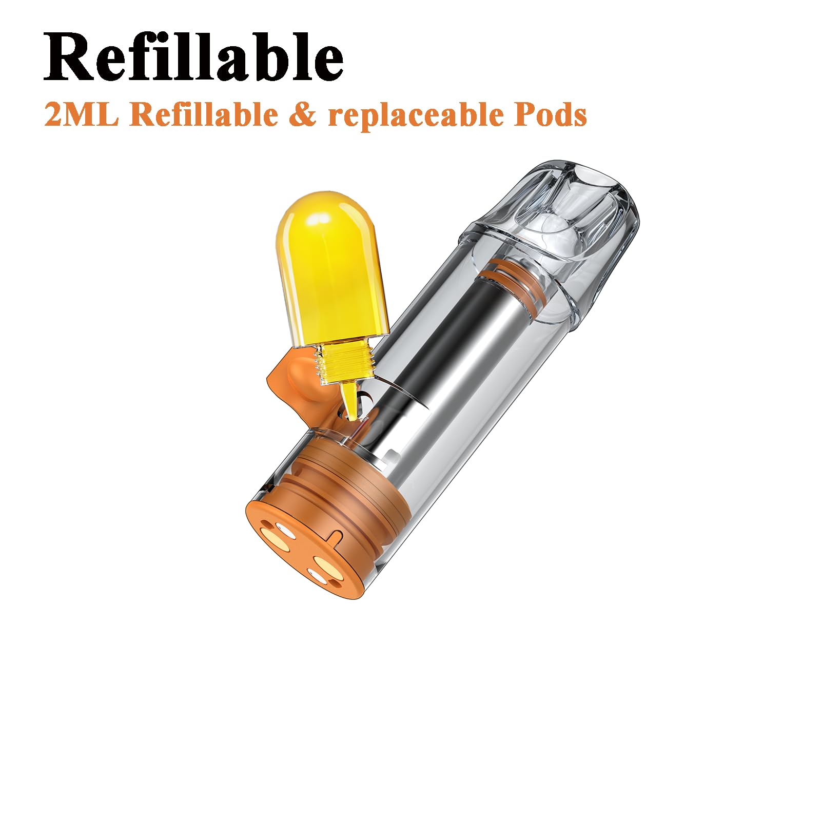 Kit Vape Rechargeable 800mAh avec cran  Cigarette lectronique, Cartouche  2ML Transparente, Activation 5 Pressions  Sans E-liquide (Bleu) :  Amazon.fr: High-Tech
