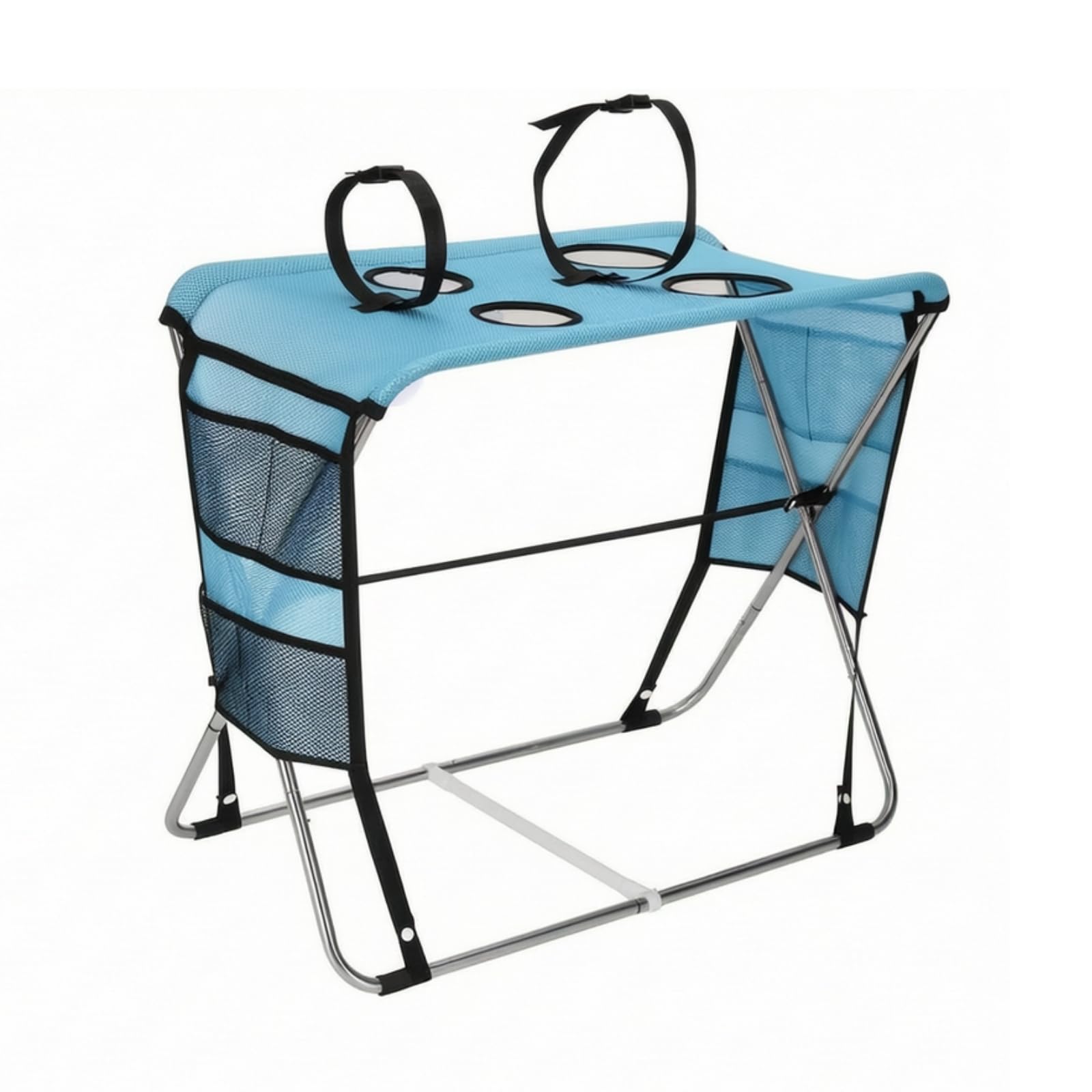 Gralara Mesa Baño para Mascotas con Correas | Portátil, Mesa Aseo para Perros, Ajustable, Mueble, Casa