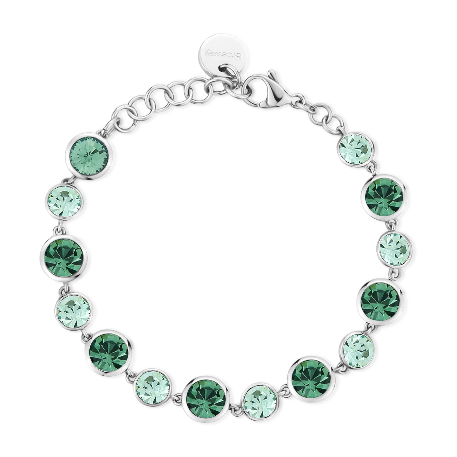 Brosway Bracciale Donna in Acciaio | Bracciale Con Cristalli | Collezione Symphonia - BYM167