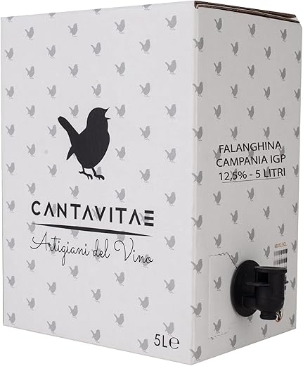 FALANGHINA IGP IGT Bag in Box 5 L White Campania 12.5% Bulk by Farm