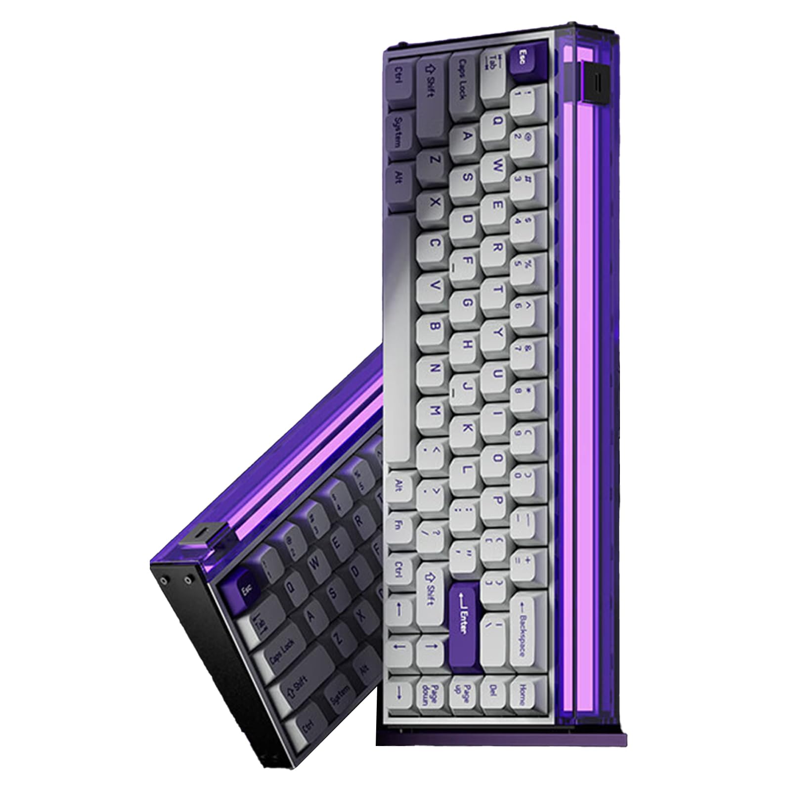 Clavier mécanique 16k taux de balayage violet pour le jeu compétitif - 8