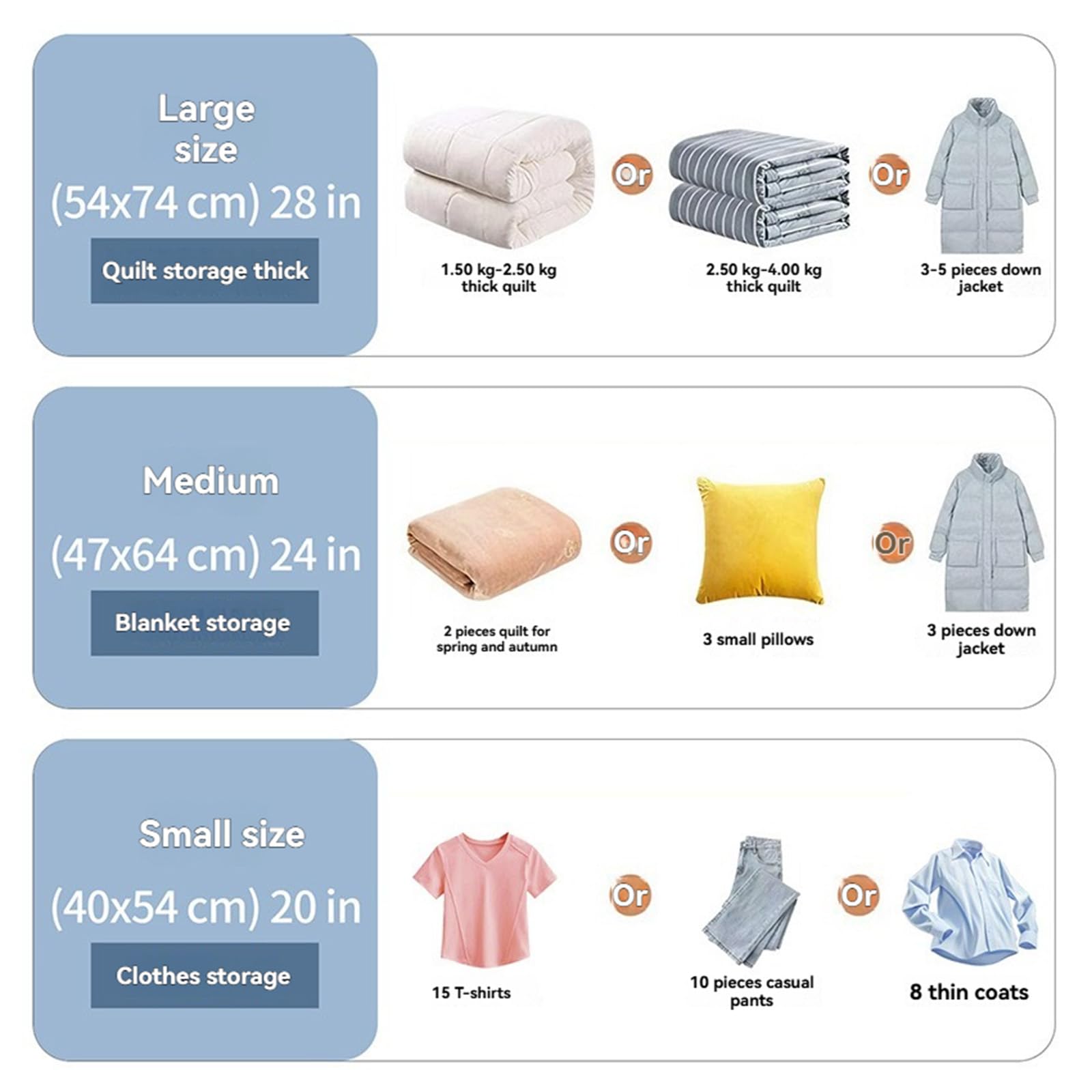 Vakuum-Kompressionsbeutel, platzsparende Aufbewahrungsbeutel, L/M/S für Reisen und Zuhause, Aufbewahrung von Kleidung, Decken, Vakuumbeutel mit wiederaufladbarer, kabelloser elektrischer