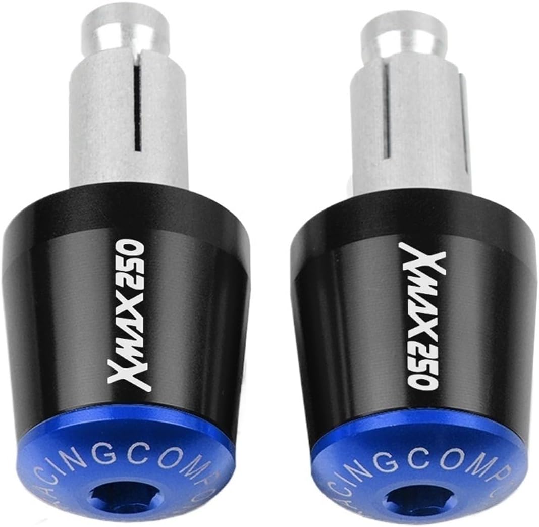Bar Ends Compatible with Yama ha Xmax 250 XMAX250 X-MAX250 XMAX250/125/250/400 Motorcycle Ends Grips Cap Handler Bar Plug
