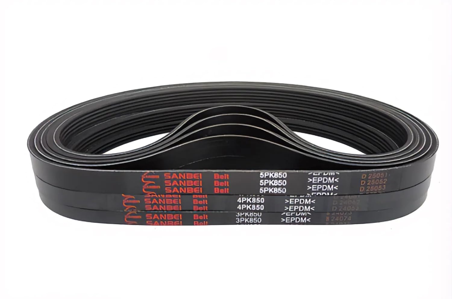 7PK1415 V-Ribbed Serpentine Belt Automotive Multi-V Belt for Engine Alternator AC Compressor Power Steering Pump High Temperature Resistant