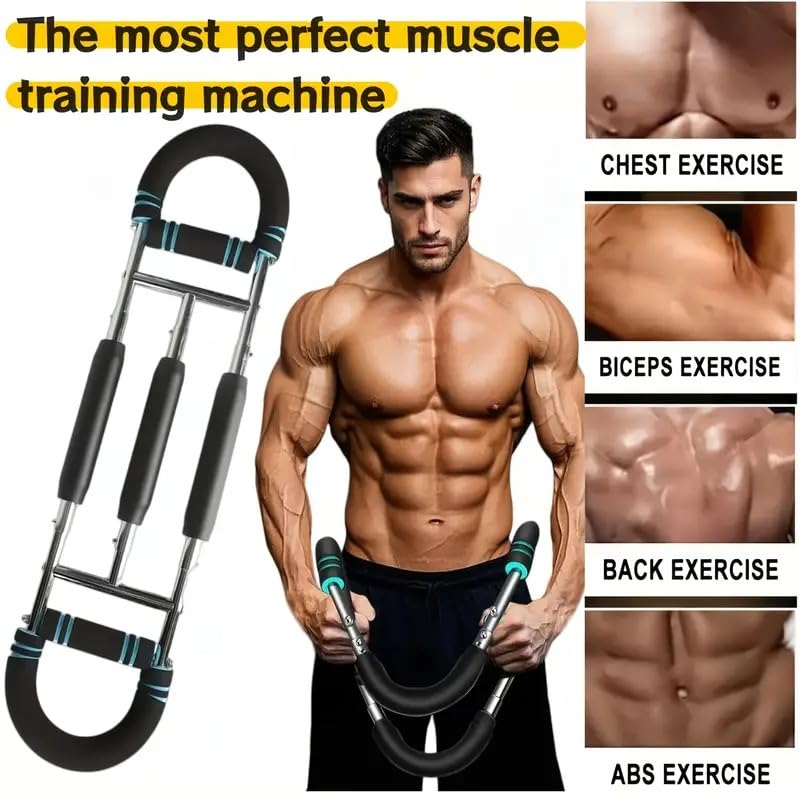 Image of Proton Multi-Function Power Twister Bar for Full Body Workout | Arm, Chest, Shoulder & Leg Exercise Tool for Home Workout & Muscle Building