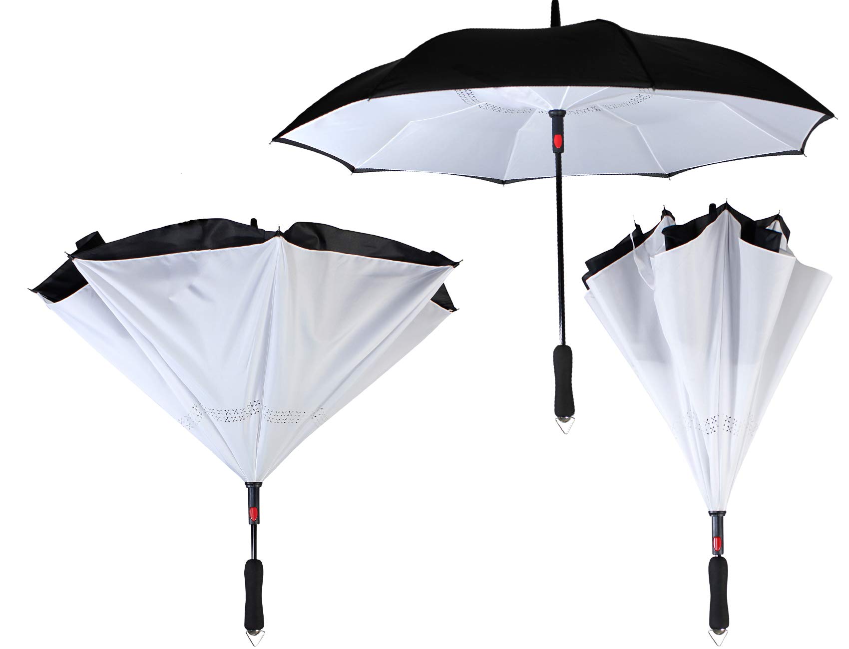 iX-brella Ombrello rovesciato con apertura automatica