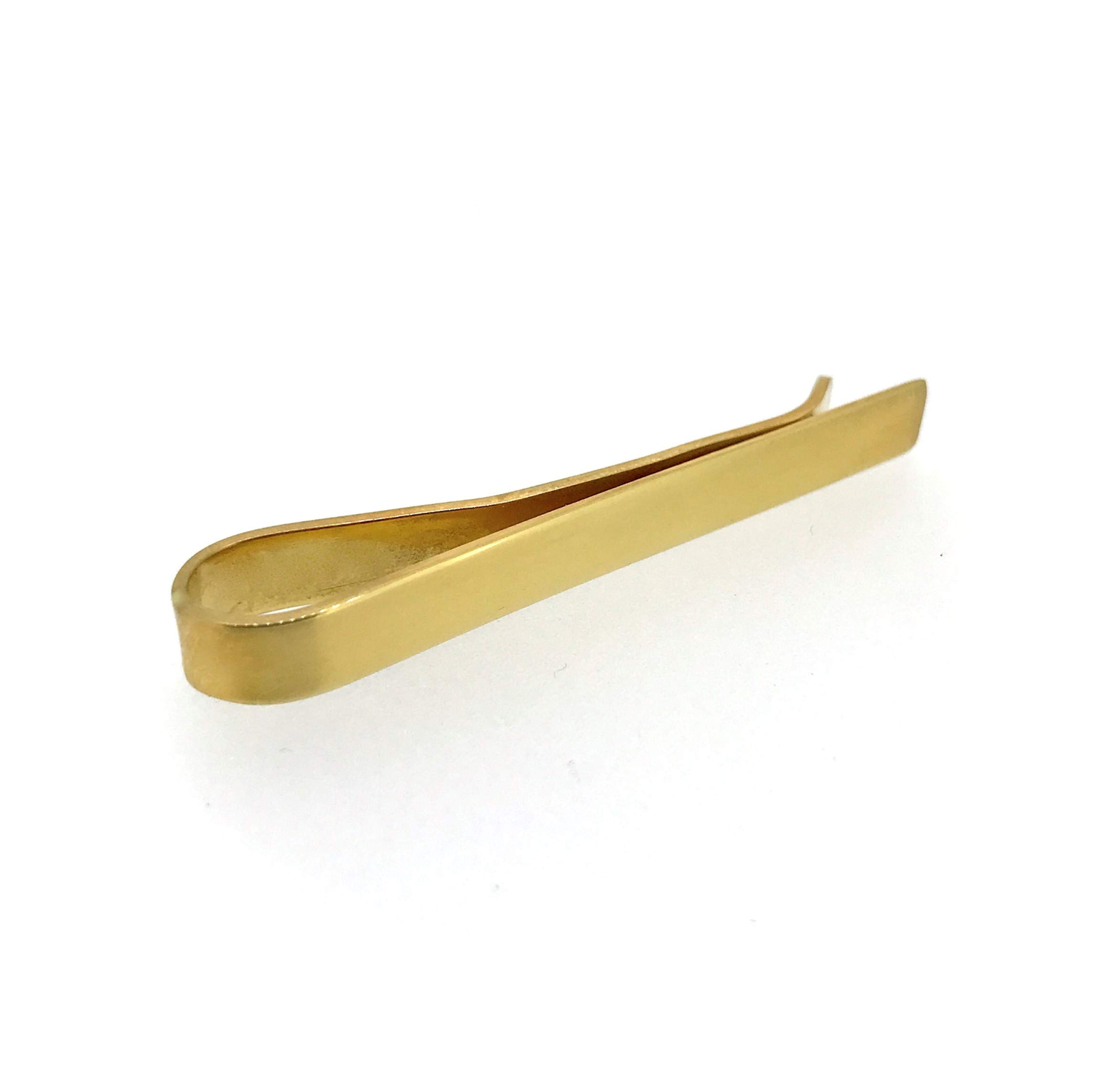Roberts & Co Krawattennadel 18 Karat Gold Vermeil 5 mm gepunzt Krawattennadel