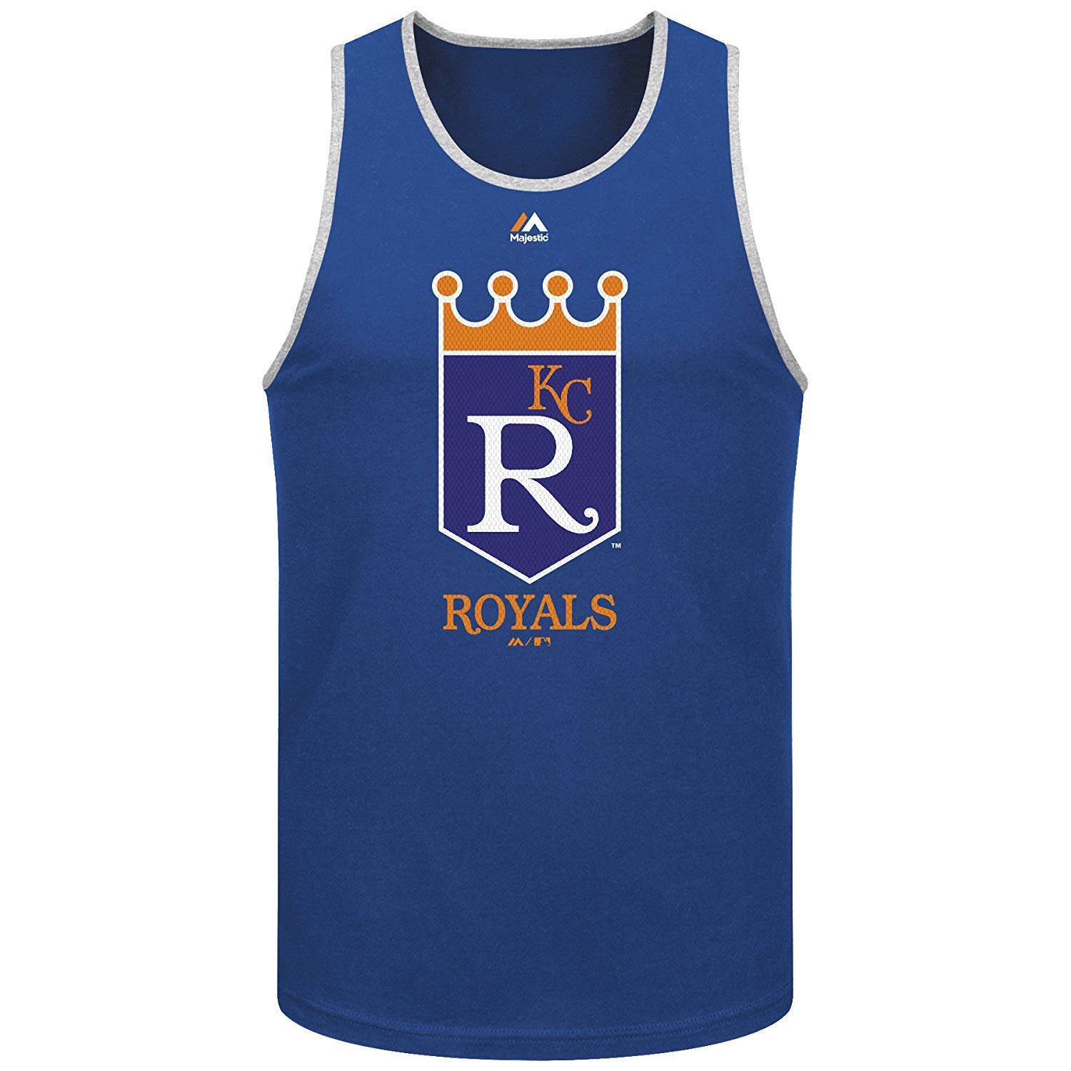 MajesticKansas City Royals Mens Skills Test Tank Top