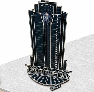 Die Hard Advent Calendar - Christmas Hans Gruber Interactive Advent Calendar - Die Hard Advent Calendar | Christmas Countdown Calendars | Tabletop Decorations,Party Favors, Classroom Prizes, Gift