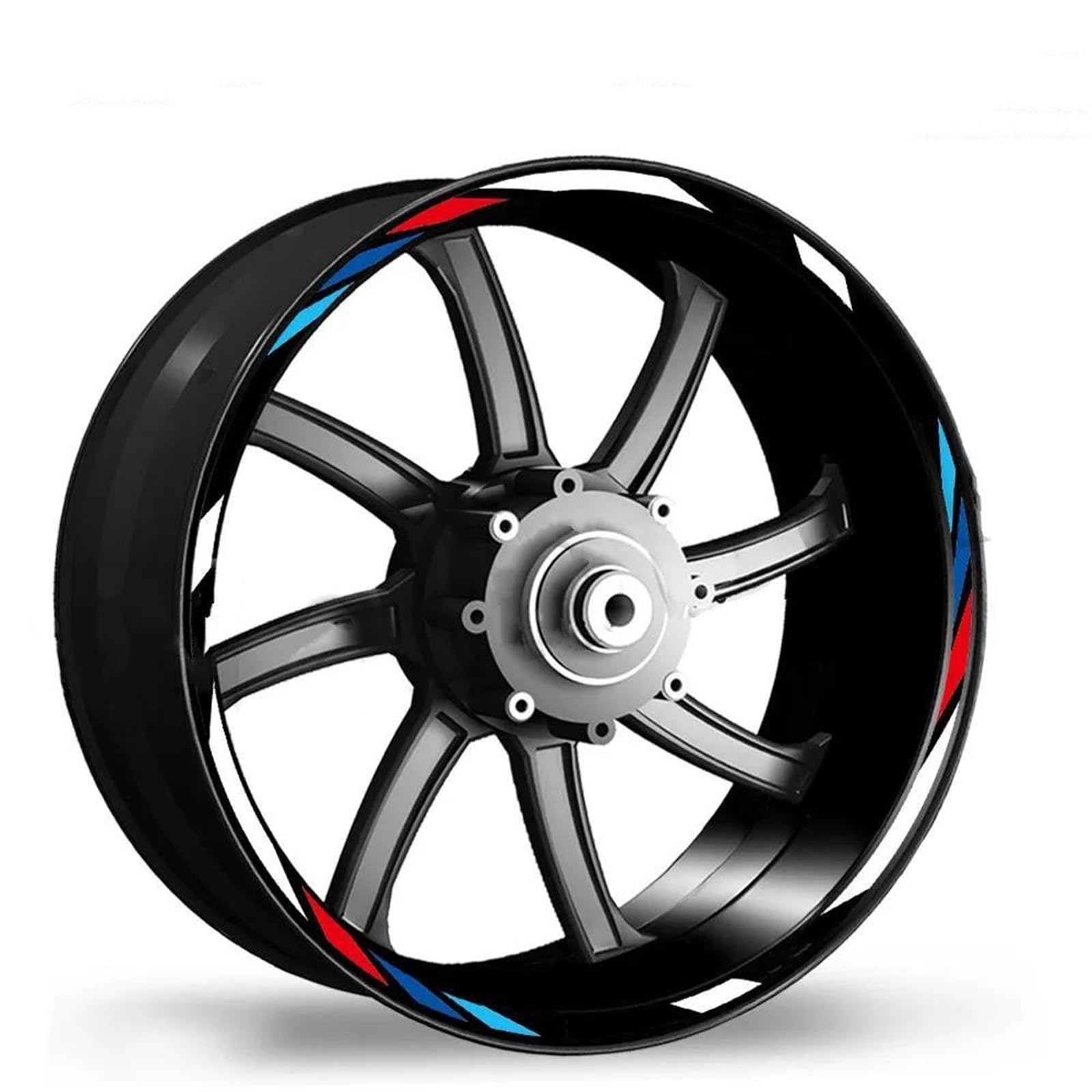 Hjkdsz Style 7 Motorcycle Wheel Stickers For 150Nk 250Sr 300Nk 300Ss Sr 400Nk 400Gt 650Nk 650Gt 650Mt(Style 7)